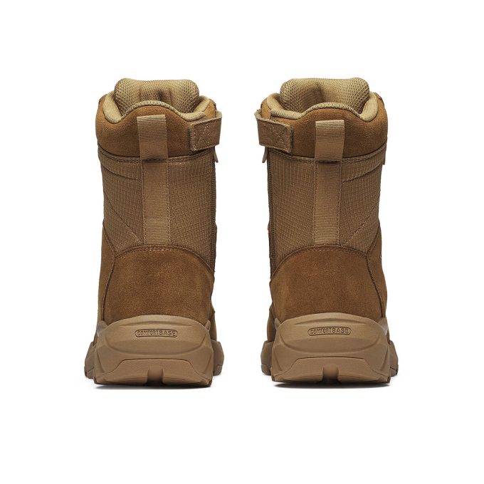 Bota táctica Fullbench de 8″ con cremallera, impermeable y de fibra de carbono para hombre