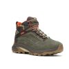 Botas de cuero Moab Speed  2 Mid impermeables para hombre