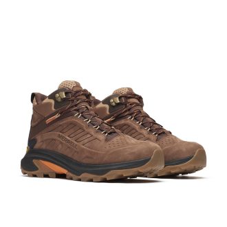 Botas de cuero Moab Speed  2 Mid impermeables para hombre