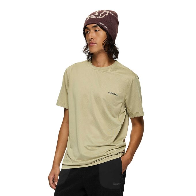 Camiseta técnica de manga corta para hombre