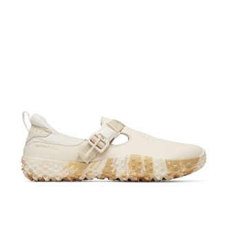 Hebilla cruzada de nobuk para mujer